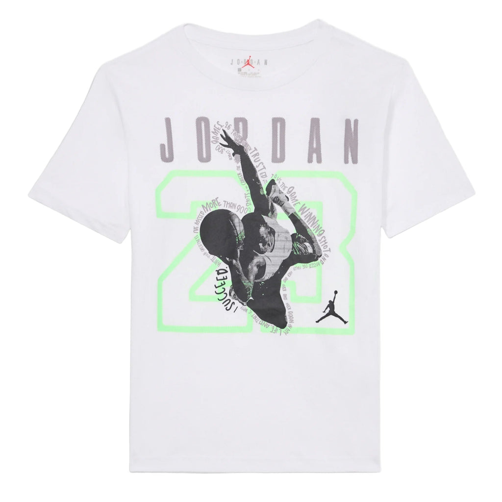Youth Jordan Future Flight Tee - 95F218 001 (White)