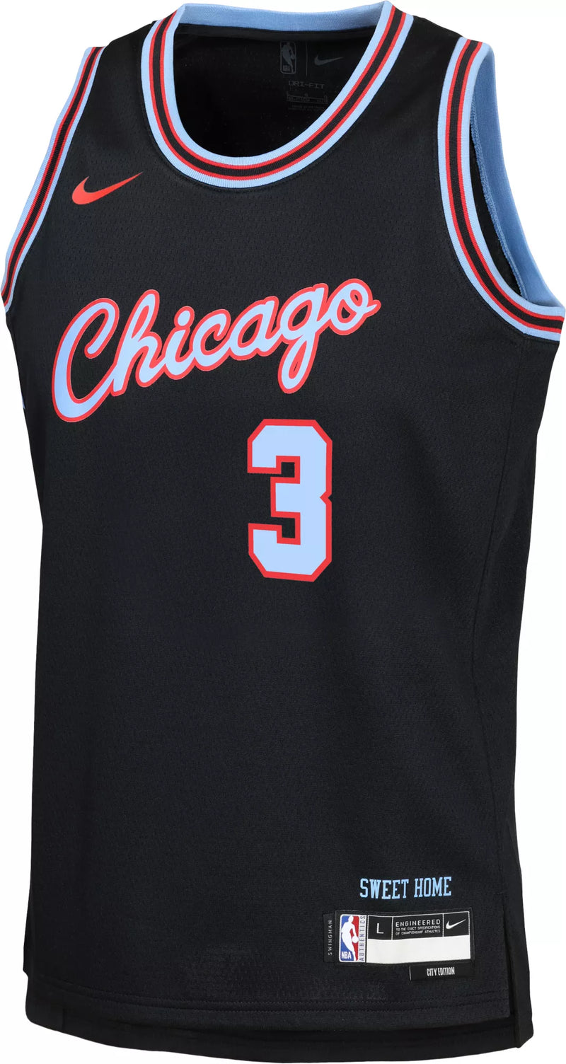 Youth Nike NBA City Edition Swingman Jersey Chicago Bulls - Josh