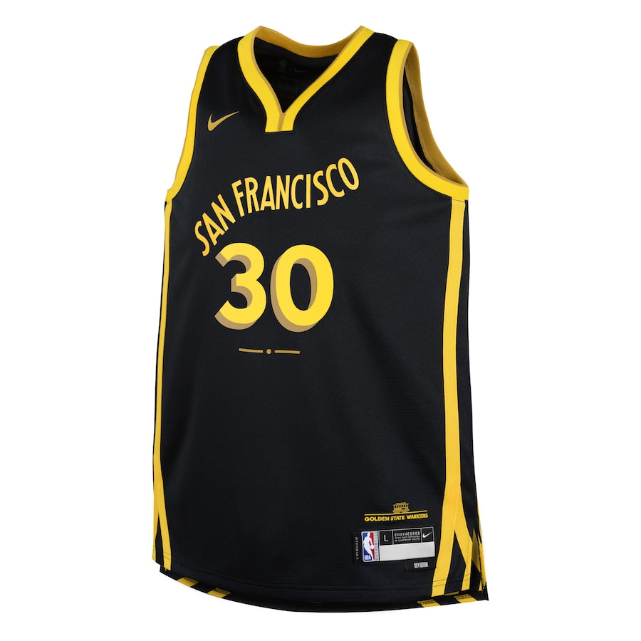 Youth Nike Steph Curry City Edition Swingman Jersey - Golden State Warriors