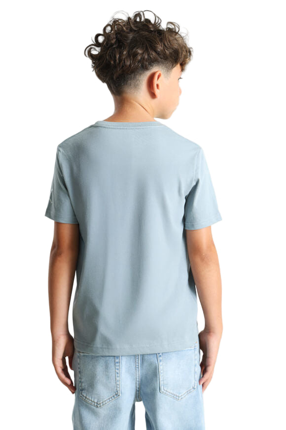 Youth Jordan Sport Logo Tee (Aviator Grey) 95F070 G60