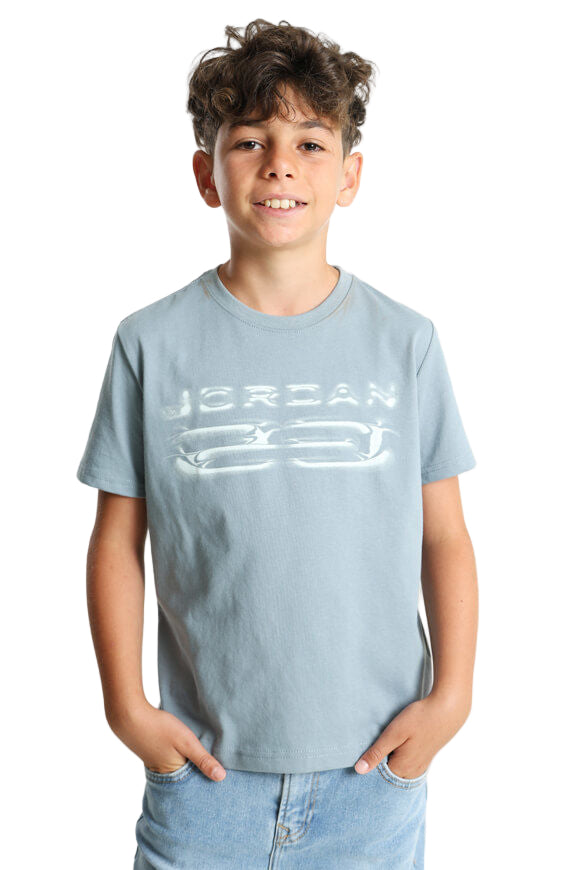 Youth Jordan Sport Logo Tee (Aviator Grey) 95F070 G60