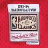 Hakeem Olajuwon Hardwood Classic Swingman Jersey HWC Road (Houston Rockets 93/94) New Cut