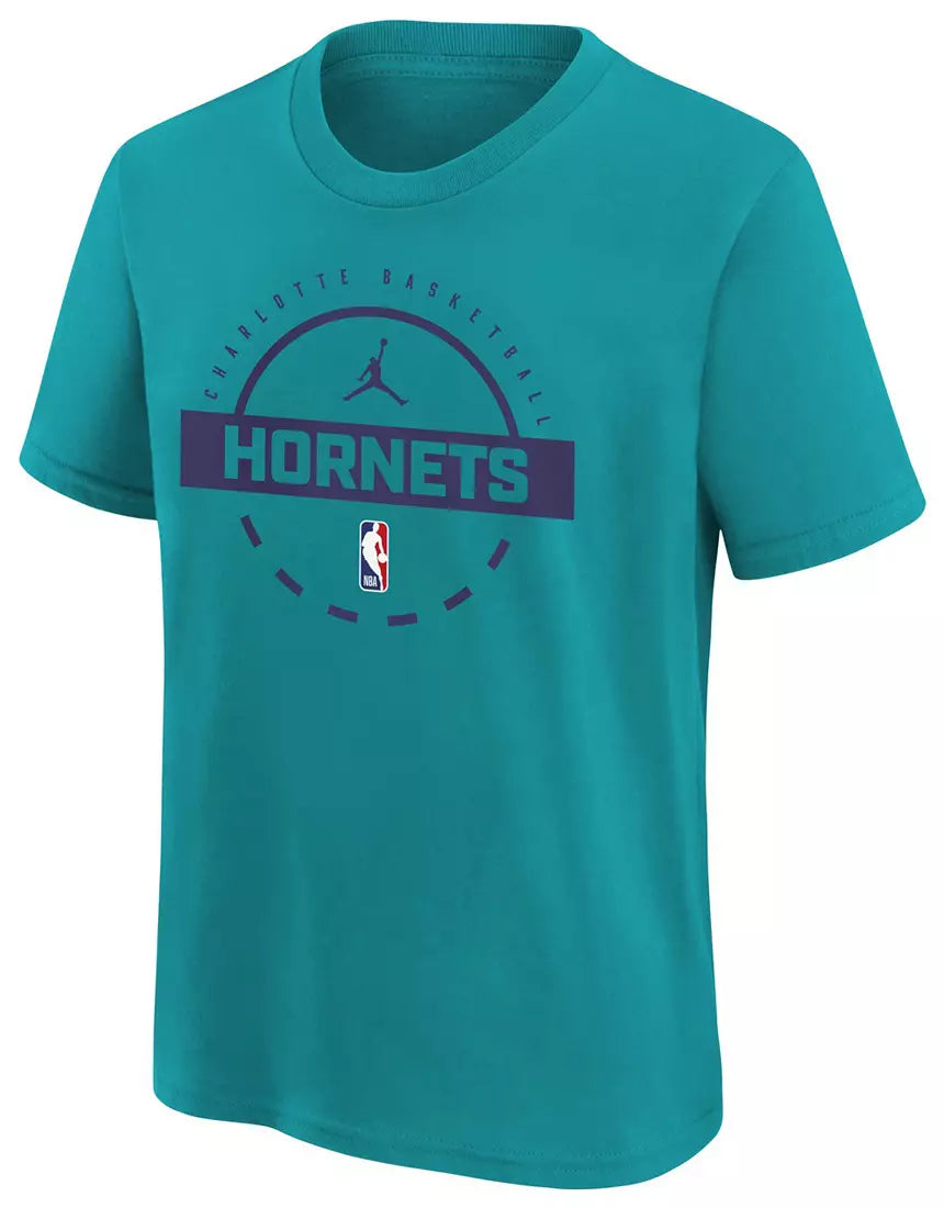 Youth Nike NBA Practice Tee - Charlotte Hornets