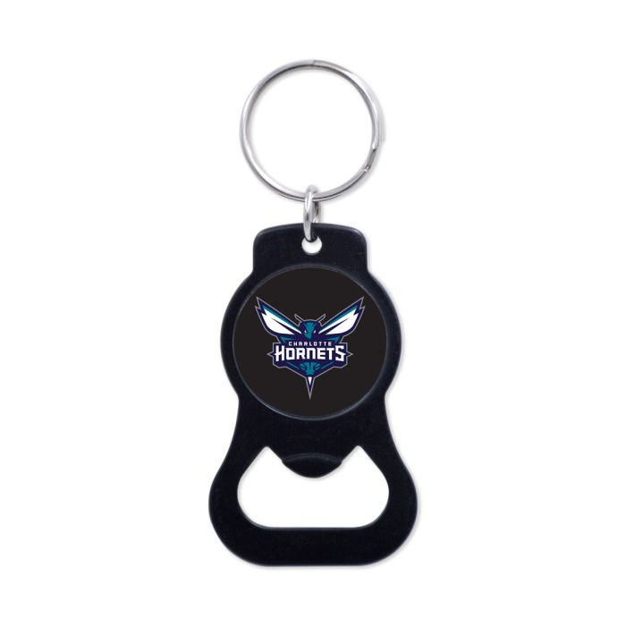 Wincraft Bottle Opener Key Ring - Charlotte Hornets (Black)