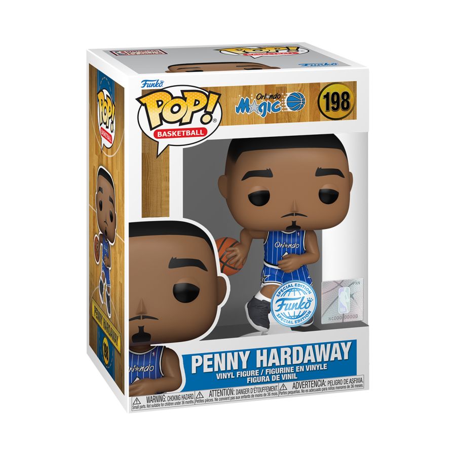 Pop Vinyl NBA Legends - Penny Hardaway #198 Magic (Pinstripes