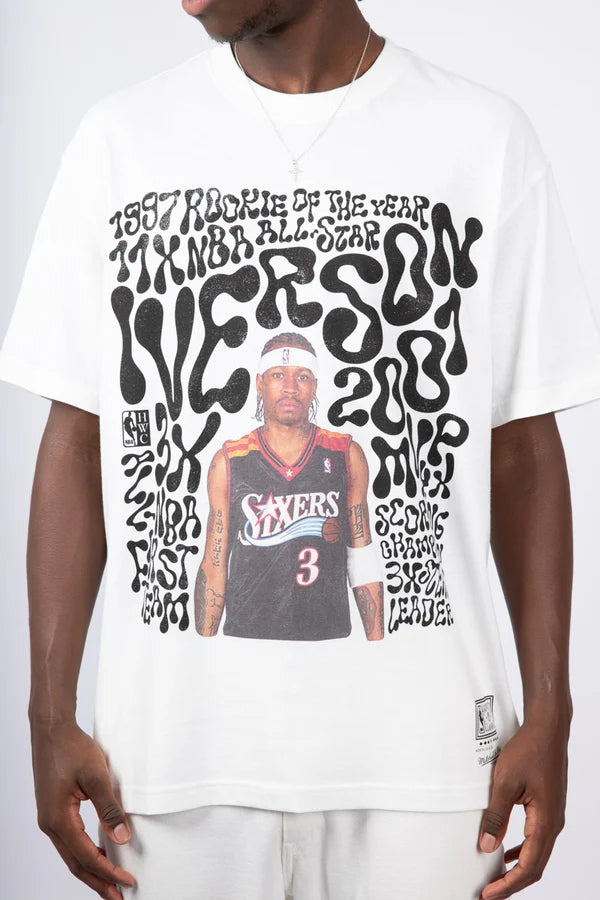 Allen iverson vintage shirt sales
