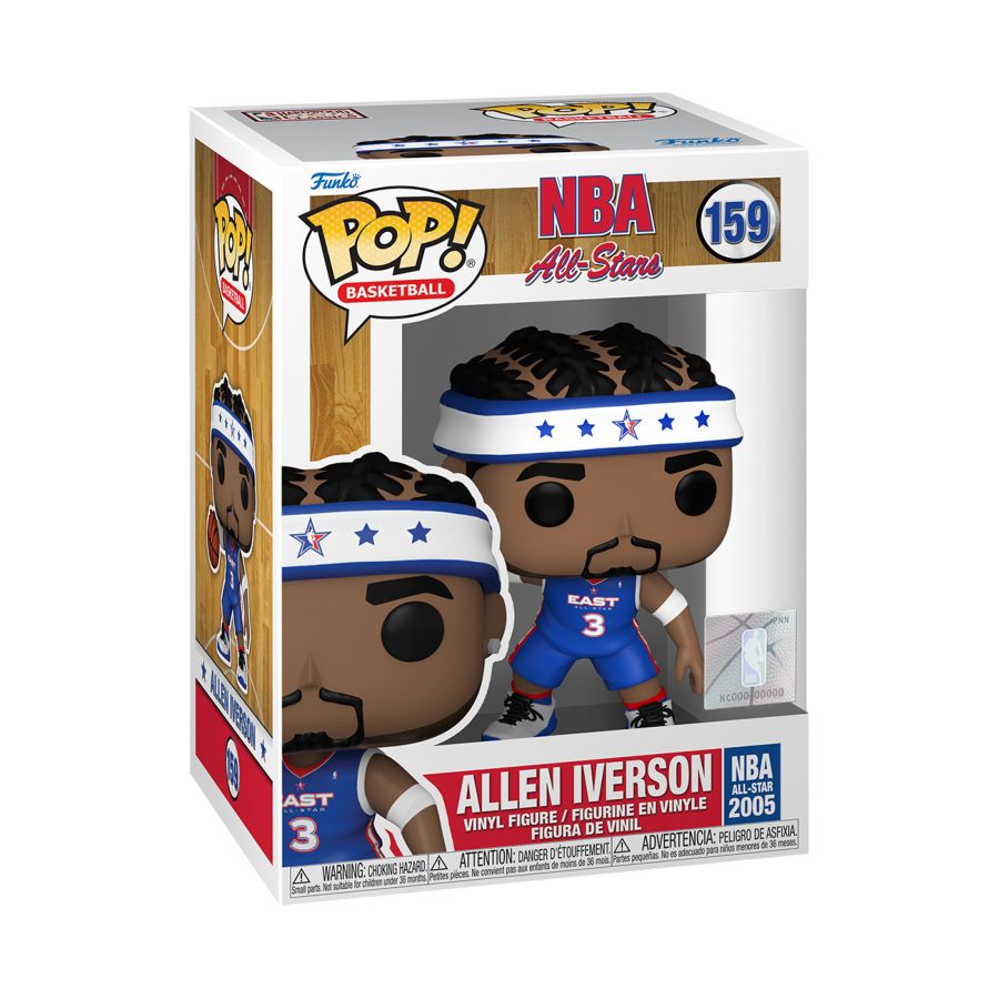 Pop Vinyl NBA Allen Iverson 2005 ASG (Blue Uni) #159