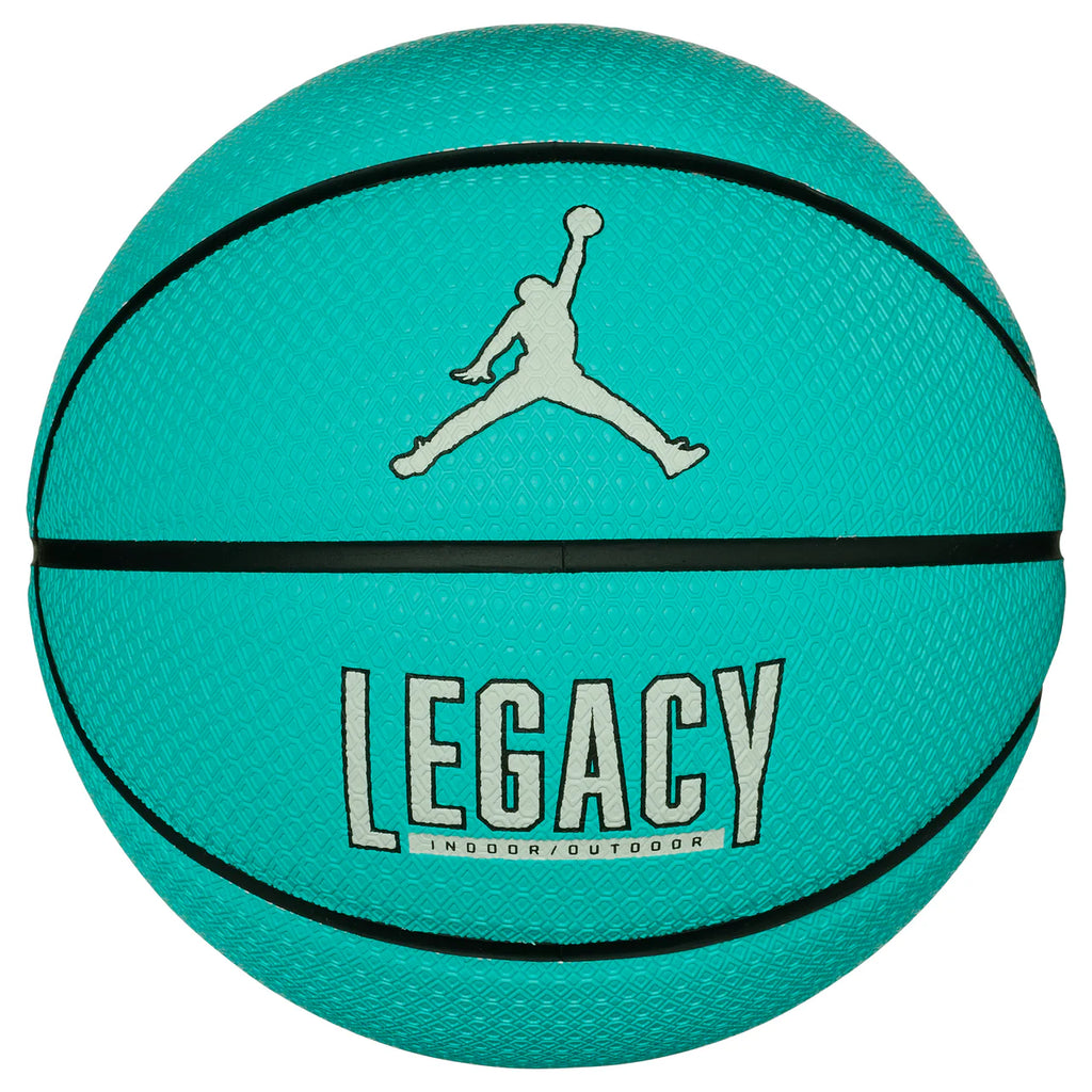 Jordan Legacy 2.0 8P Basketball Size 7 (Hyper jade/Black/Barely Green)