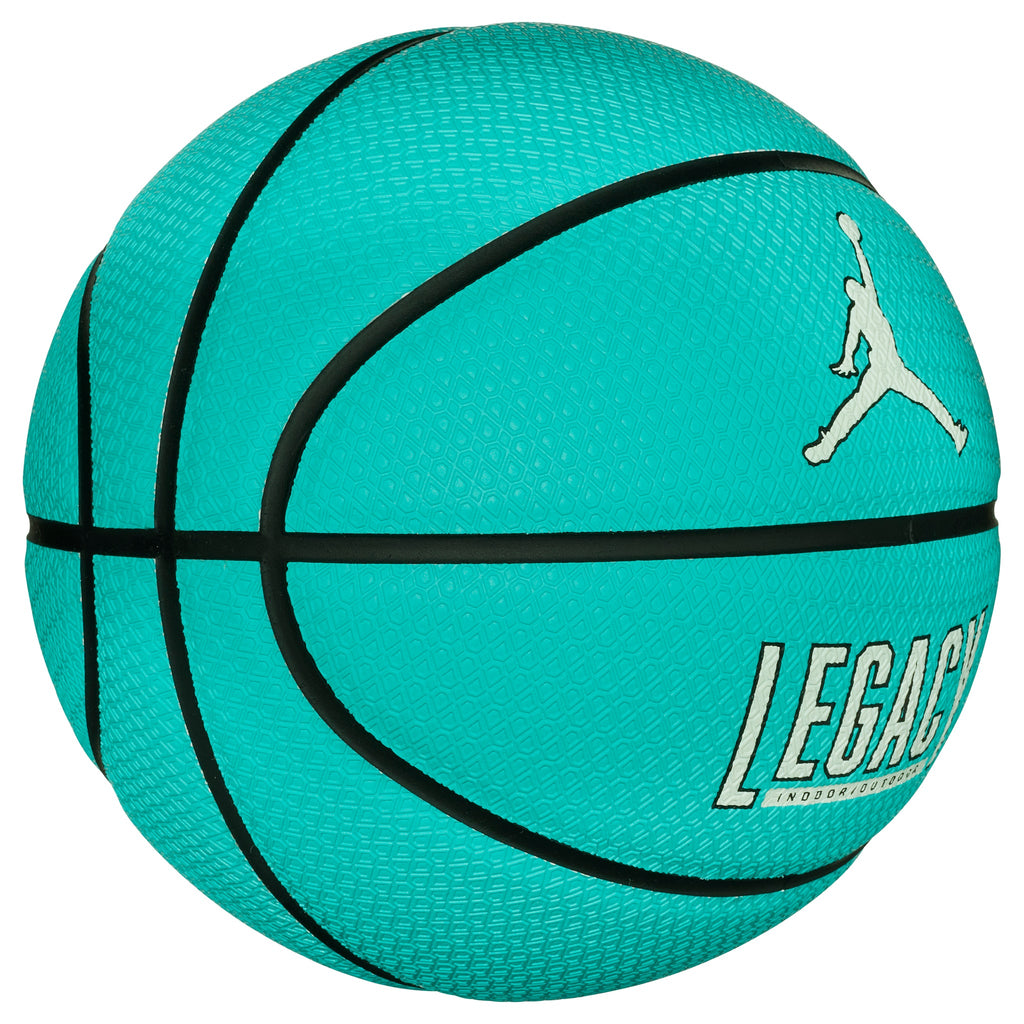Jordan Legacy 2.0 8P Basketball Size 7 (Hyper jade/Black/Barely Green)