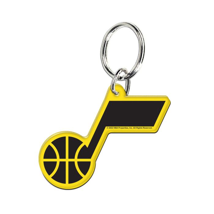 Wincraft Premium Acryclic Key Ring - Utah Jazz (Note Logo)