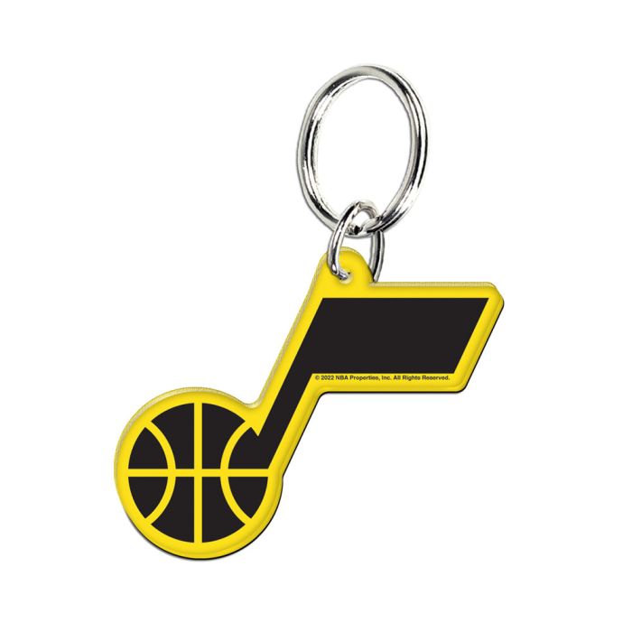 Wincraft Premium Acryclic Key Ring - Utah Jazz (Note Logo) – Hoops Heaven