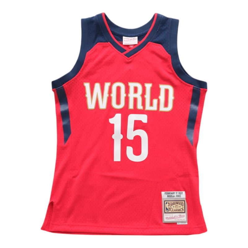M&N Nikola Jokic HWC Swingman ASG Jersey (Team World 2017)