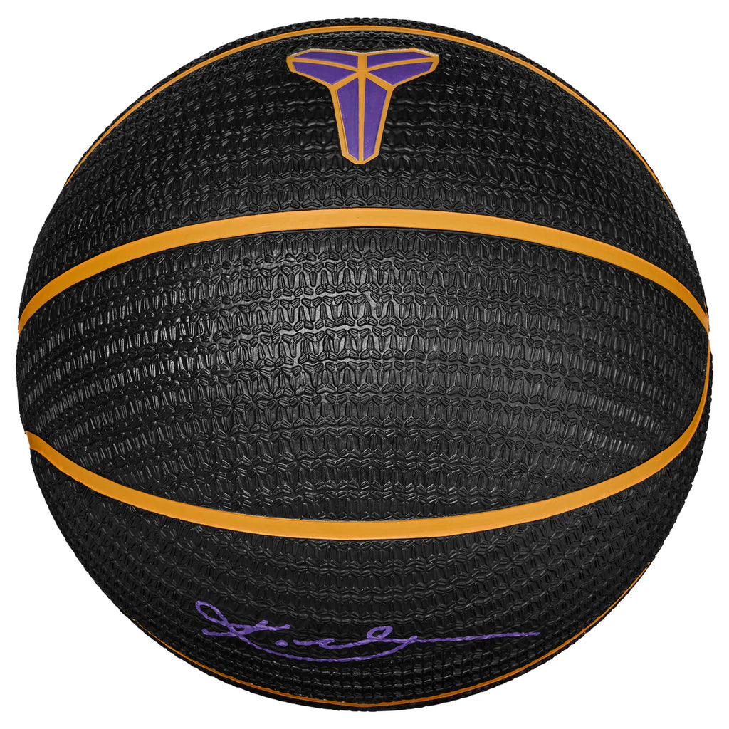 Nike Kobe Bryant Playground 8P  Size 7 Basketball (Black/Uni Gold/Court Purple)