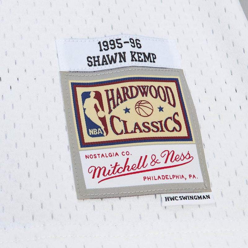 Shawn Kemp Hardwood Classic Swingman Jersey HWC Home (Seattle Supersonics 95/96) New Cut