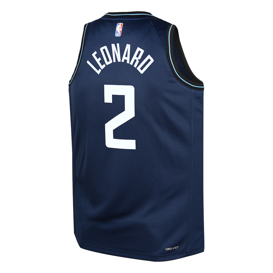 Youth Nike Kawhi Leonard City Edition Swingman Jersey - Los Angeles Clippers