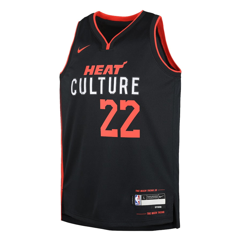 Youth Nike Jimmy Butler City Edition Swingman Jersey - Miami Heat