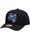 M&N Black Team Colour Pro Pinch Snapback - Orlando Magic