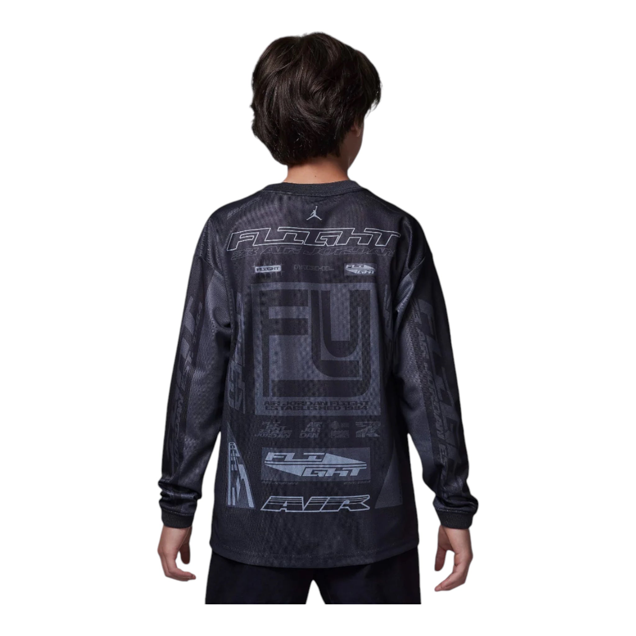 Youth Dri-FIT Motorsports Long Sleeve Jersey Tee (95D278 023