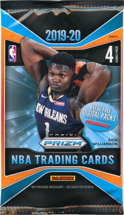 2019-20 Panini Prizm NBA Basketball Retail Pack