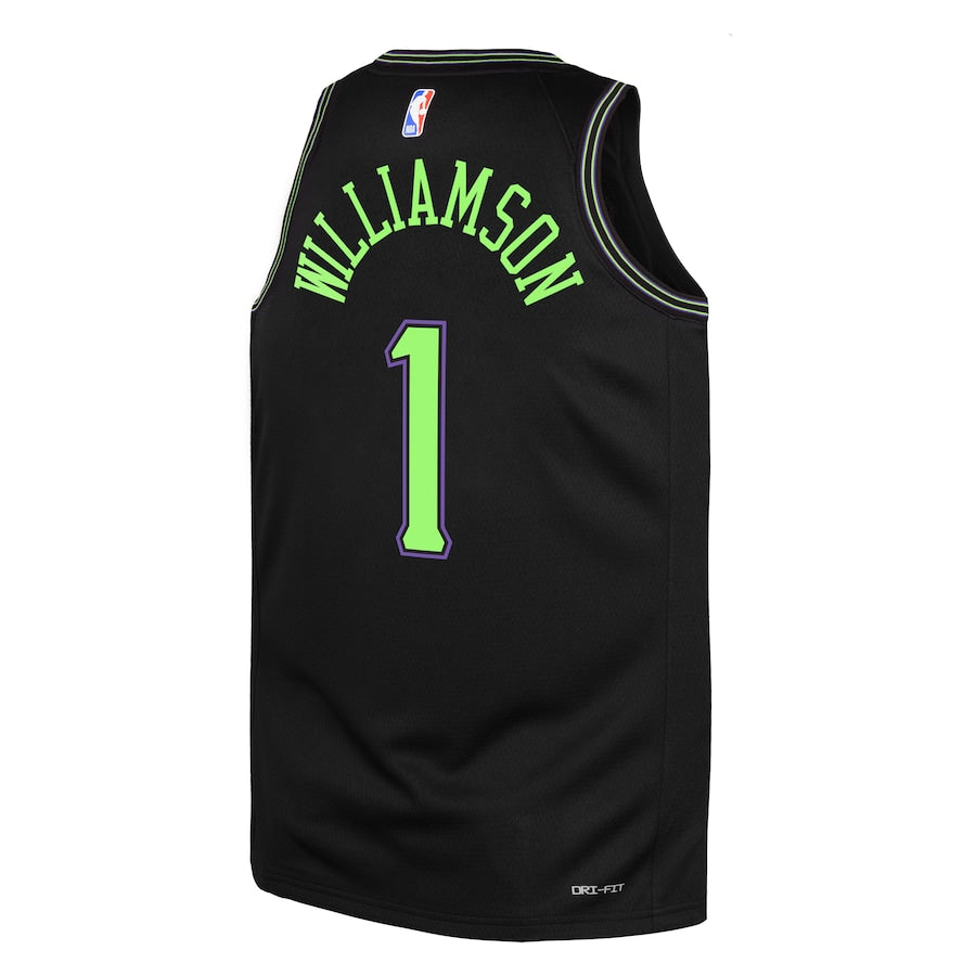 Youth Nike Zion Williamson City Edition Swingman Jersey - New Orleans Pelicans