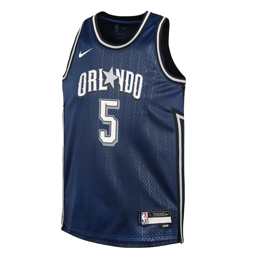 Youth Nike Paolo Banchero City Edition Swingman Jersey - Orlando Magic