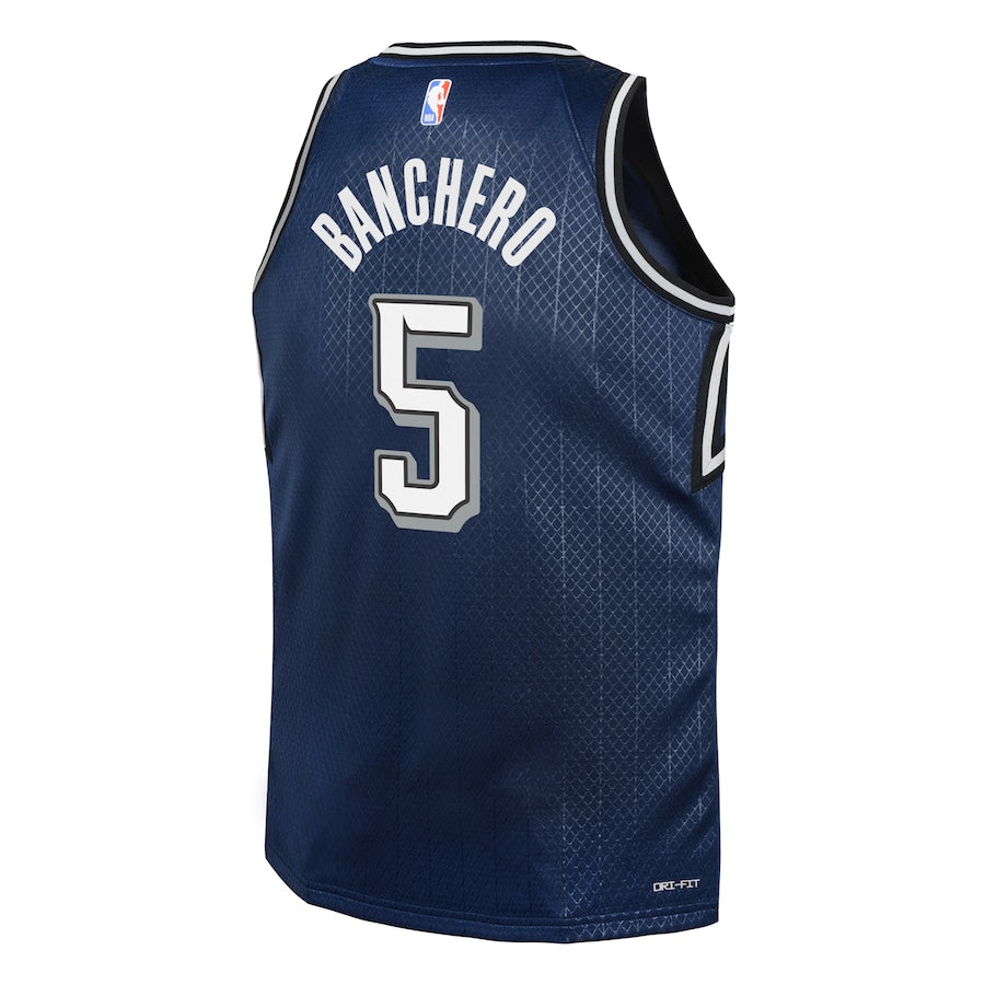 Youth Nike Paolo Banchero City Edition Swingman Jersey - Orlando Magic