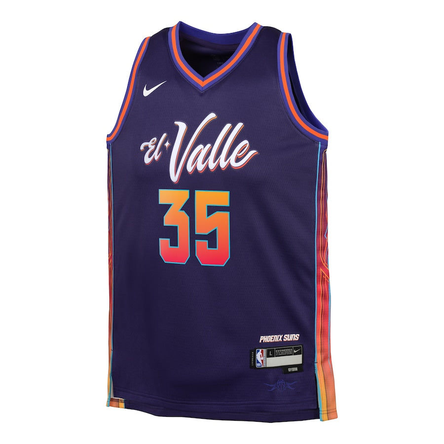 Youth Nike Kevin Durant City Edition Swingman Jersey - Phoenix Suns