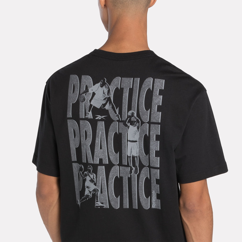 Reebok Basketball "Practice” Tee (black/112459)
