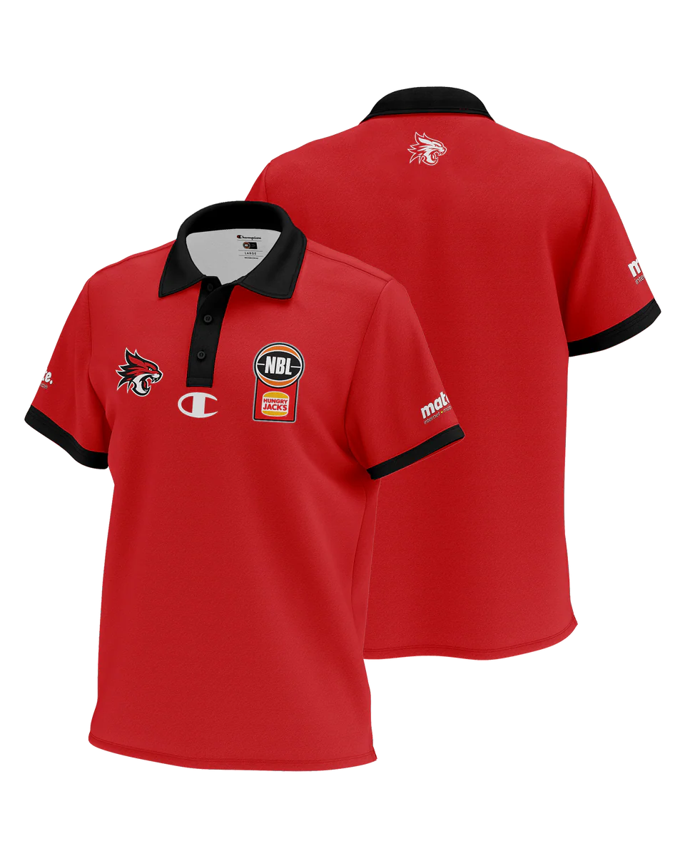 Champion NBL 25/26 Perth Wildcats Sublimated Player Polo