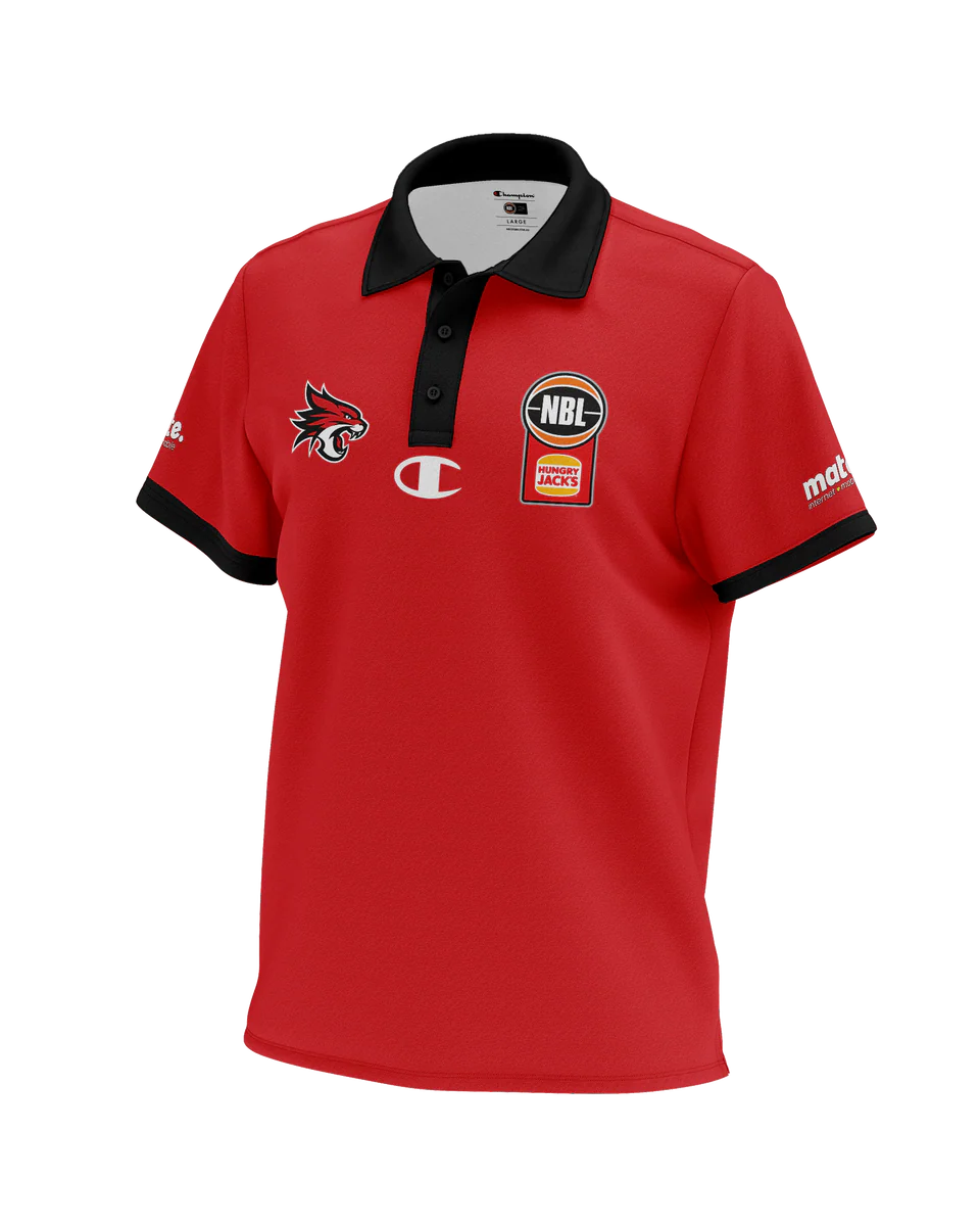 Champion NBL 25/26 Perth Wildcats Sublimated Player Polo