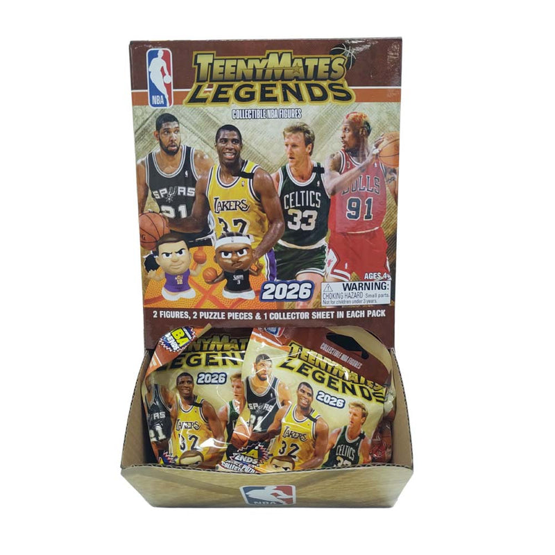 NBA LEGENDS TeenyMates 2026 Series (Blind Pack) – Hoops Heaven