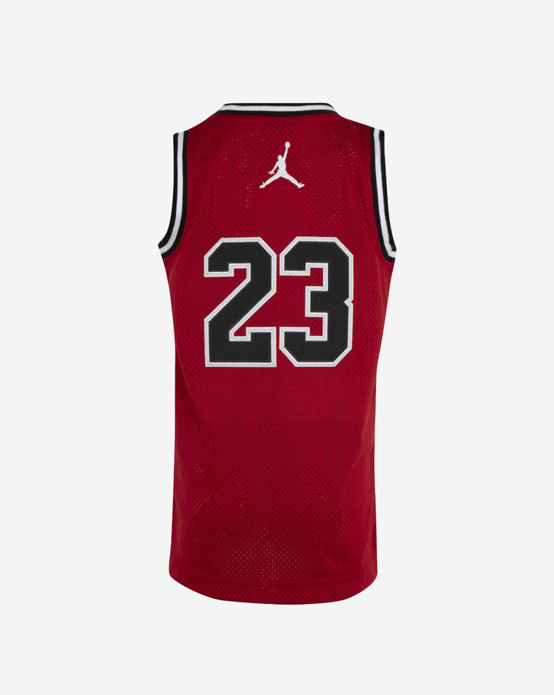 Kids Jordan 23 Mesh Jersey (Gym Red) 85A773 R78