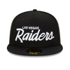 New Era NFL 5950 Fitted Script - Las Vegas Raiders (Q423)