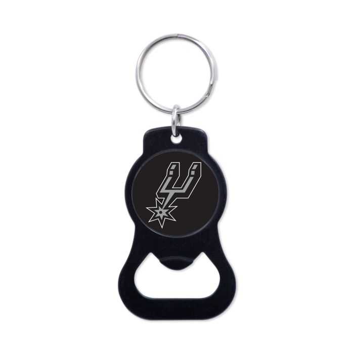 Wincraft Bottle Opener Key Ring - San Antonio Spurs (Black)