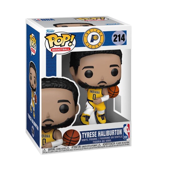 Pop Vinyl NBA -Tyrese Haliburton #214 Indiana Pacers