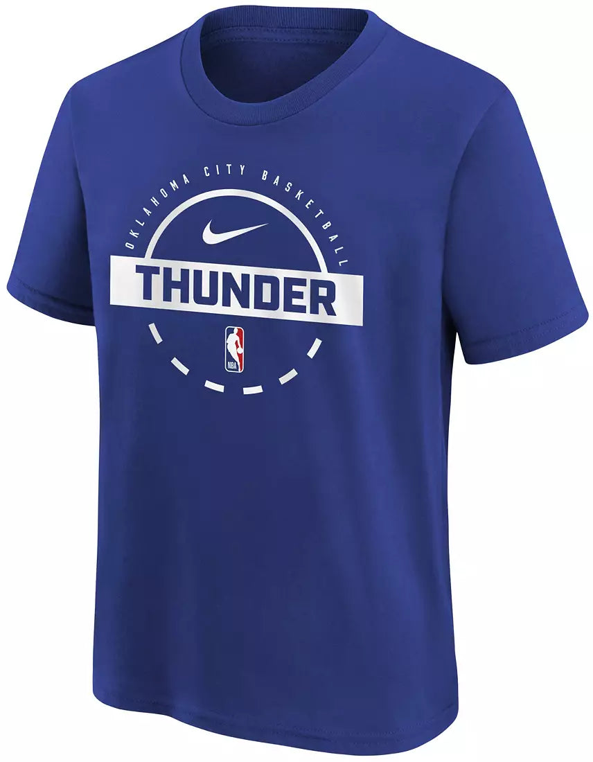 Youth Nike NBA Practice Tee - Oklahoma City Thunder