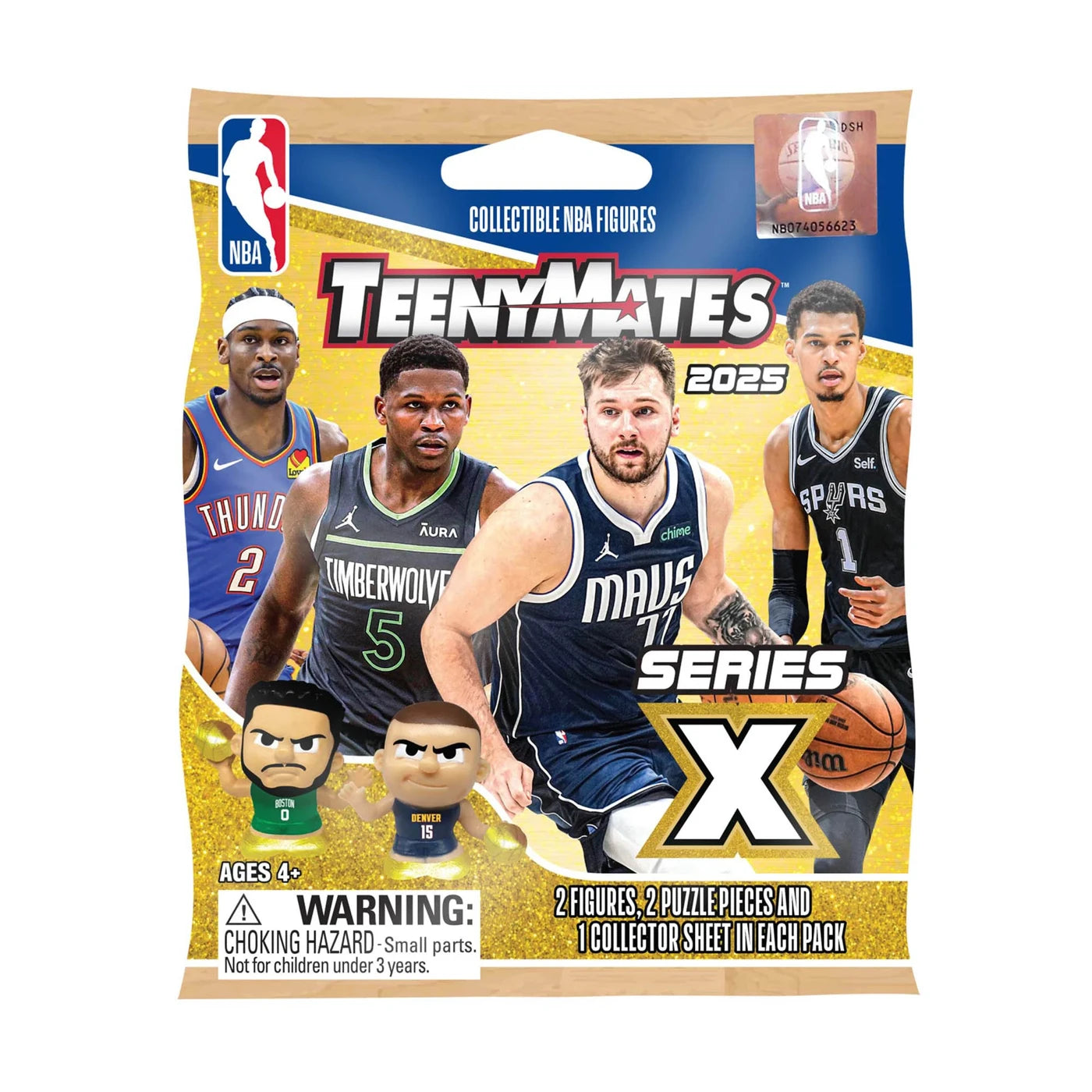 NBA TeenyMates Series X 2025 (Blind Pack) – Hoops Heaven