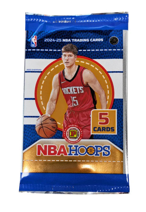Panini NBA Hoops 2024-25 Gravity Feed Booster Pack (5 Cards)