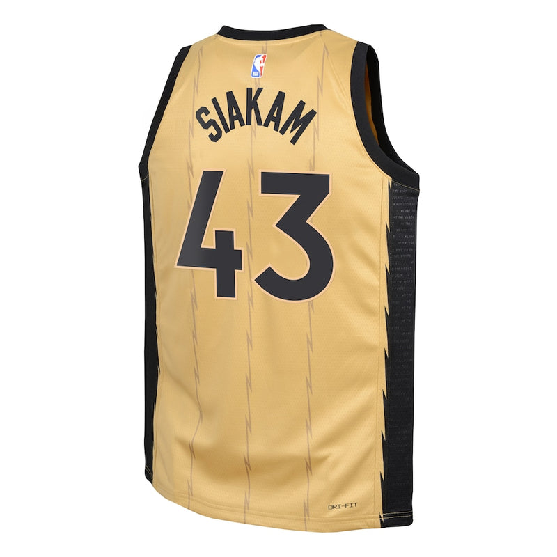 Youth Nike Pascal Siakam City Edition Swingman Jersey - Toronto Raptors