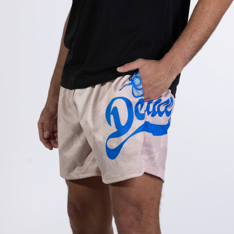 Deuce Mesh Shorts - Vanilla