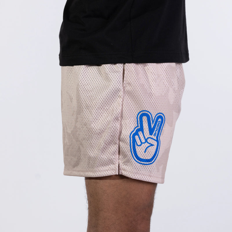Deuce Mesh Shorts - Vanilla