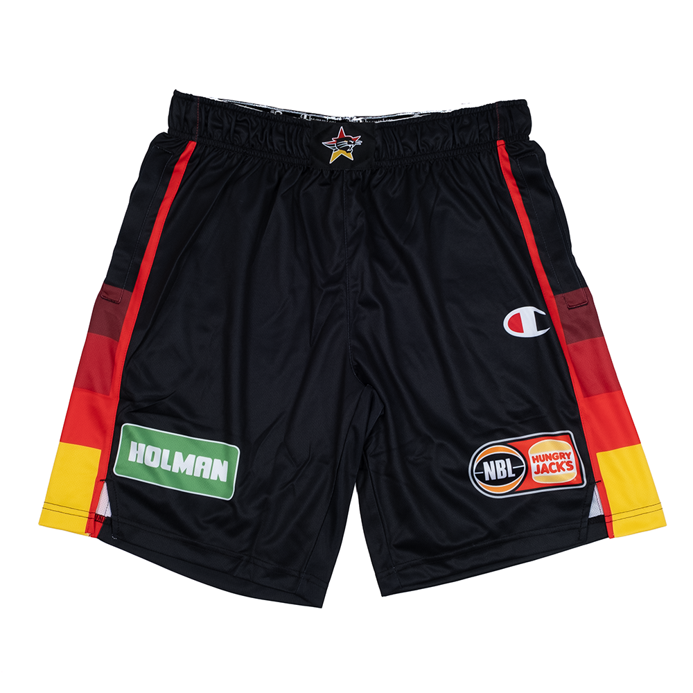 Champion Perth Wildcats 23/24 Away Shorts - Black