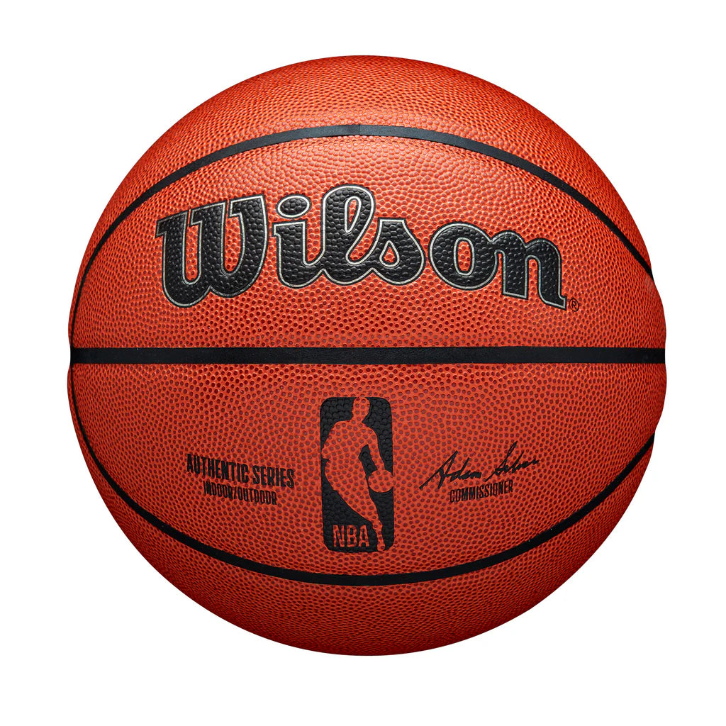 Wilson NBA Authentic Series Indoor/Outdoor Basketball (Size 7)