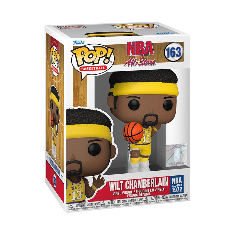Pop Vinyl NBA Wilt Chamberlain 1973 ASG (Yellow Uni) #163