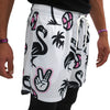 Deuce Mesh Shorts - Paradise White