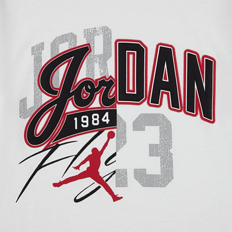 Youth Jordan Varsity Split Logo Tee (Sail) 95F224 782