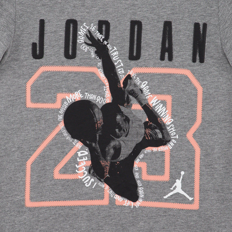 Youth Jordan Future Flight Tee - 95F218 GEH (Carbon Heather)