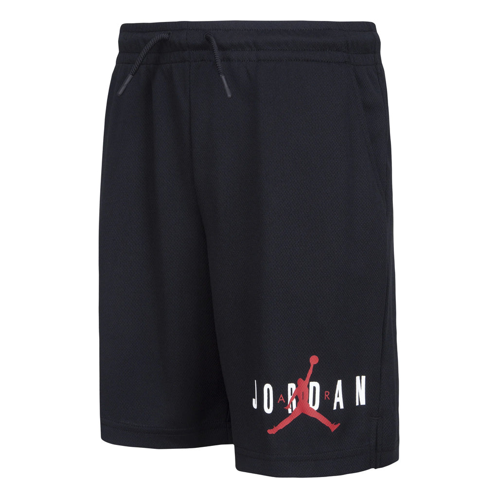 Youth Jordan Essential Mesh Shorts - Black 95C186-023