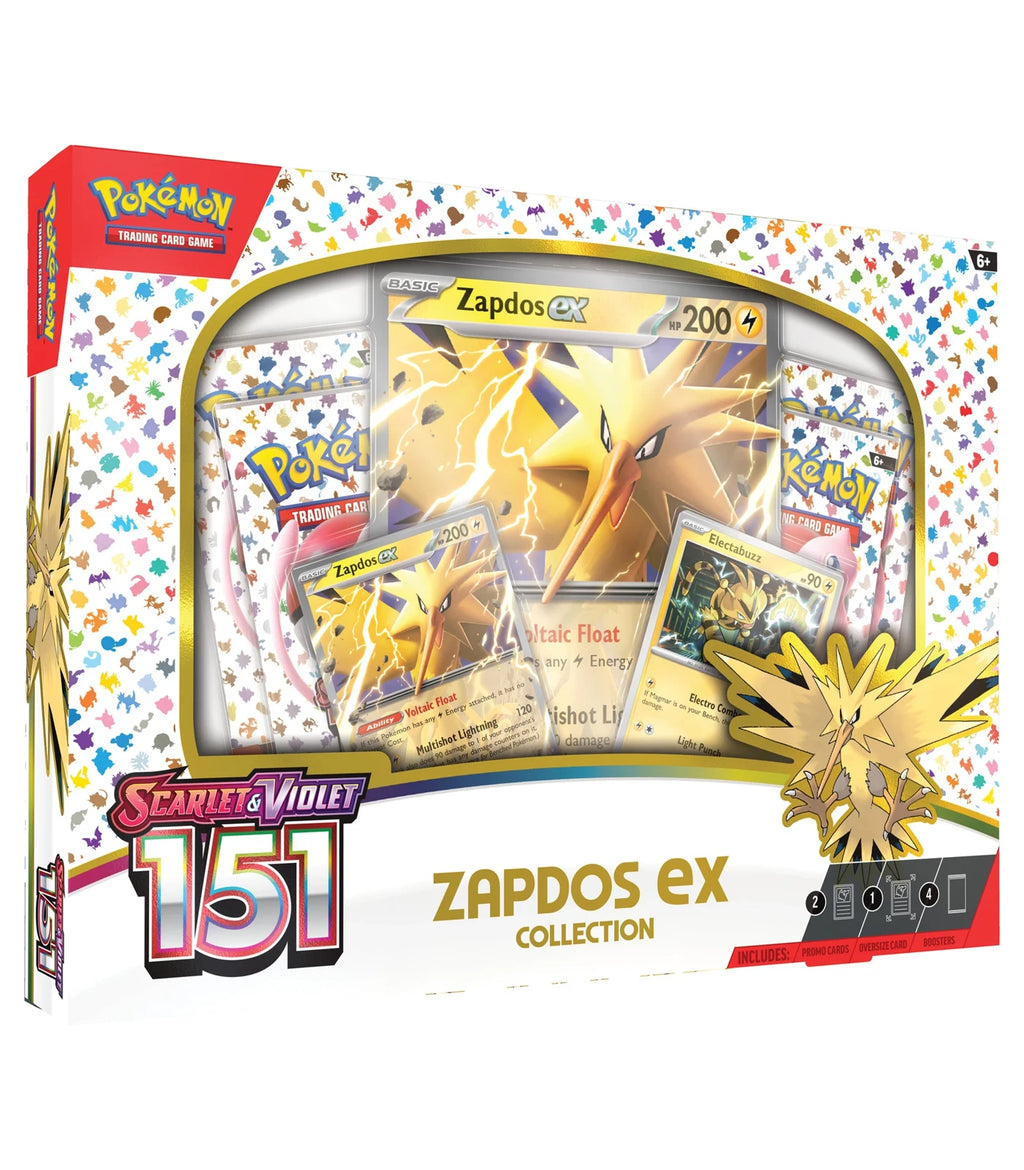 Pokemon TCG Scarlet & Violet 151 Collection - Zapdos EX