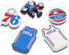 Crocs Jibbitz Charm - NBA Team 5 Pack